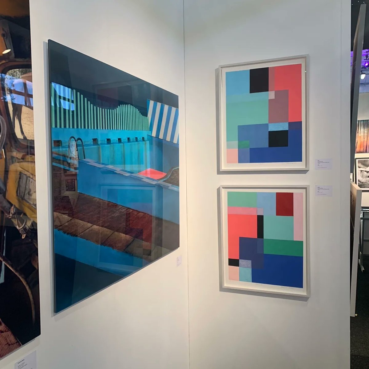 Atelier21Studio's tweet photo. The week @Atelier21Studio are showing with @thephotogallery @AAFLondon

The fair is on until the 23rd October, Battersea #artfair #drugstore #battersea #atelier #contemporaryprint #art https://t.co/6ull21YaXX