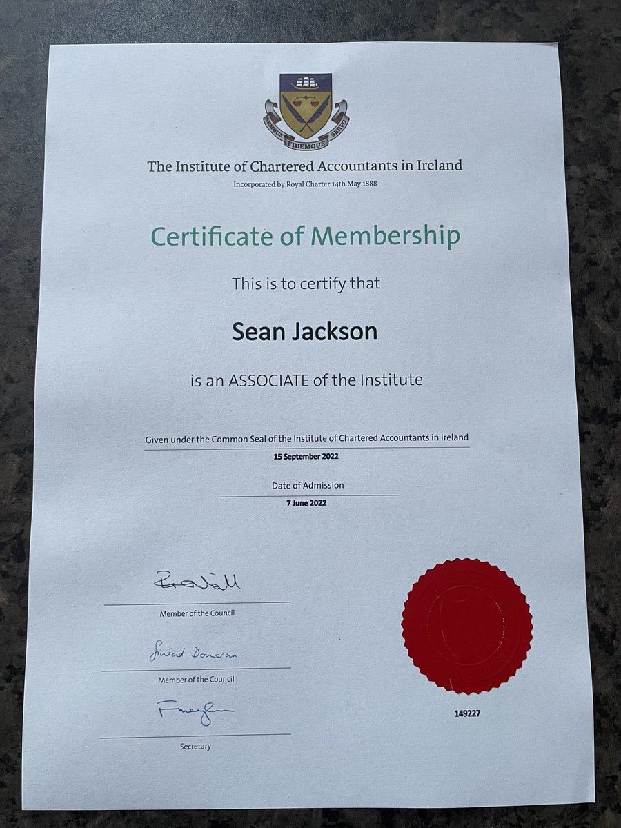 SeanJacksonTips's tweet photo. Delighted to finally be an official ACA chartered accountant now to go back to studying horses more 😂 https://t.co/CNjRrHKXsO