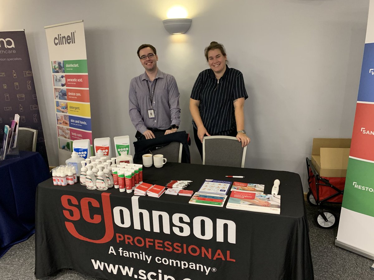 The amazing <a href="/SCJProfessional/">SC Johnson Professional UK</a> supporting <a href="/NHFTNHS/">Northants Healthcare</a> IP&amp;C Team conference #NHFTIIPW2022