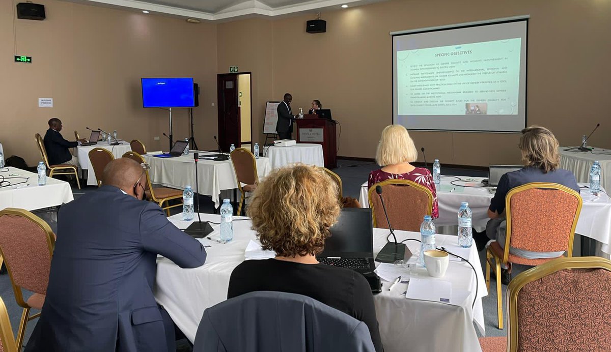 Discussing stereotypes as barriers to achieving #GenderEquality with hard-working colleagues and leaders from government institutions in Uganda! The GoN 🇳🇴 is proud to be a partner with the GoU 🇺🇬 under the #GDfD. Thanks to @Mglsd_UG @noradno @Kulturdep @bufdir