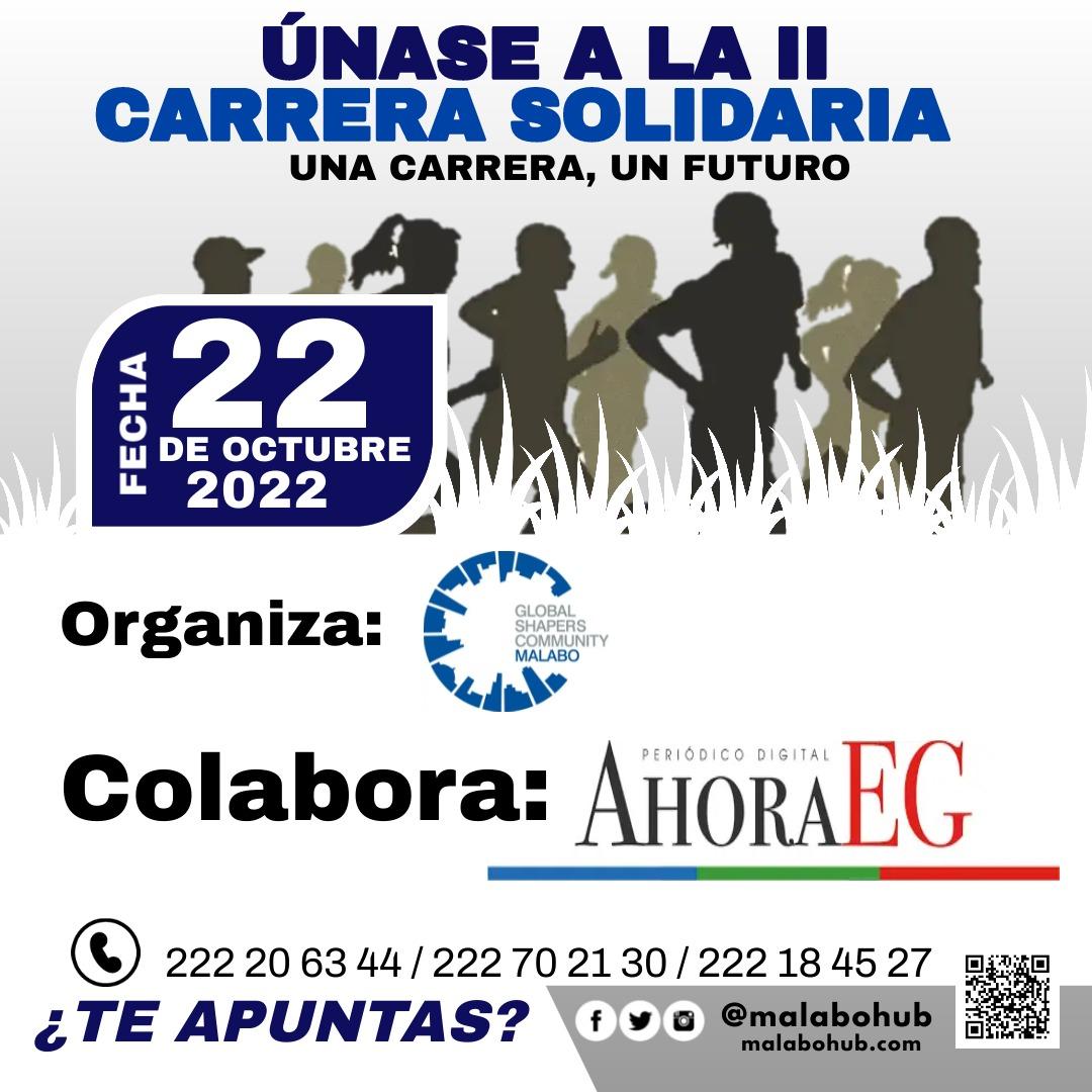 Damos la bienvenida a @ahoraeg cómo uno de nuestros colaboradores en esta II Edición de la Carrera Solidaria.

Gracias por apoyarnos 🙏🏽😊

#MalaboHub #GlobalShaper #guineaecuatorial #solidaria #ahoraeg