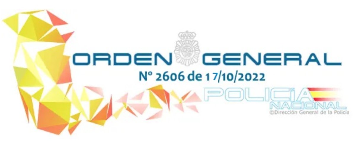 SPPnacional's tweet photo. 📄Ya tenéis disponible en nuestra #web la nueva Orden General número 2606 con fecha de 17/10/2022
🟢Si eres #afiliado, puedes consultarla y descargarla en👉https://t.co/pxXdHPSoGg
#SPP #SPPbuenservicio #Sindicato #OrdenGeneral #Policía #PolicíaNacional https://t.co/AsbxFRLggJ