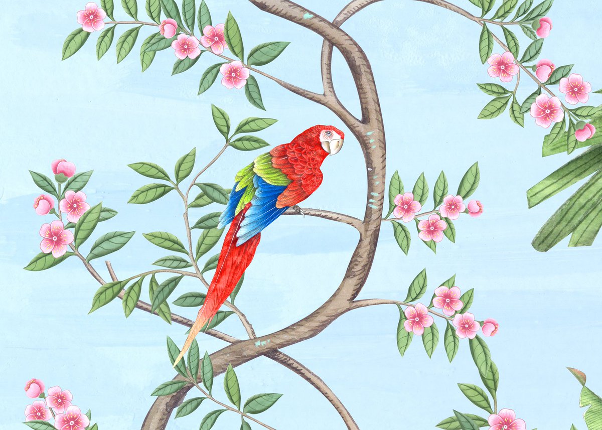 katedemianov's tweet photo. A fragment of a composition created from elements of a tropical set.🌺 https://t.co/40fzxWeaVW
