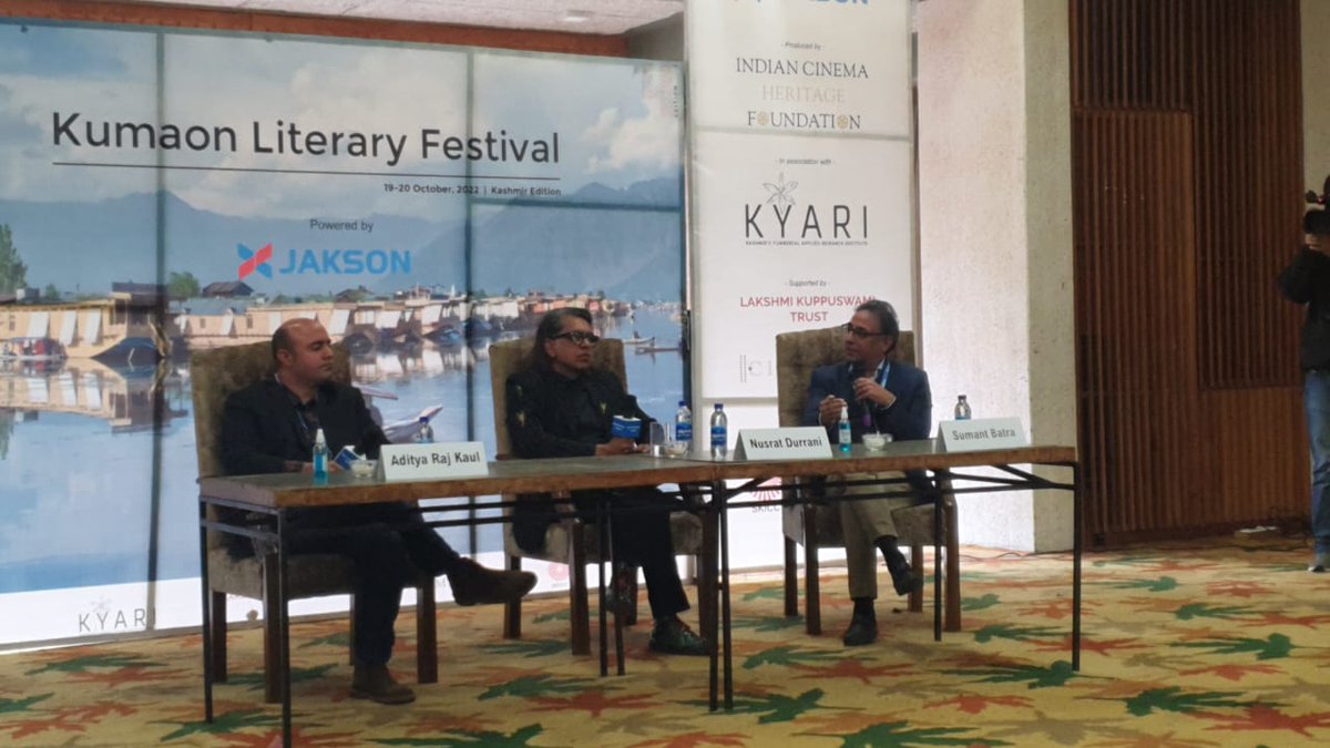 TamanaSlathia's tweet photo. Y'all won the fest by calling for more participation of youth, especially women, of #JammuKashmirLadakh in panels like this &amp; to pass the mic. This reverberates with @TheDaffodilsOrg and the youth that work with us. Thank you, @nusratdurrani 🙌🏻 @KumaonLitFest #Youth4Change https://t.co/XfwXGCZKLm