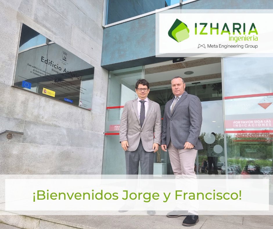 Con gran ilusión queremos presentaros a dos nuevos talentos que se incorporan a #izharia estrenando Delegación en #Gijón, Asturias. 

Ellos son Jorge Robledo Garcia como Delegado de Asturias y Francisco Suárez Solís como Responsable del Departamento de Líneas ¡Bienvenidos!