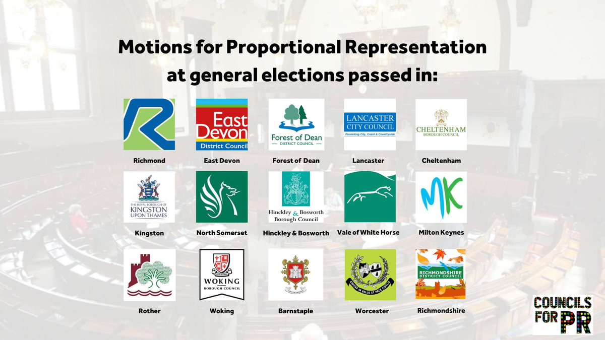 And up to 15! Brilliant news that @mkcouncil and @RichmondshireDC have both passed motions this week.