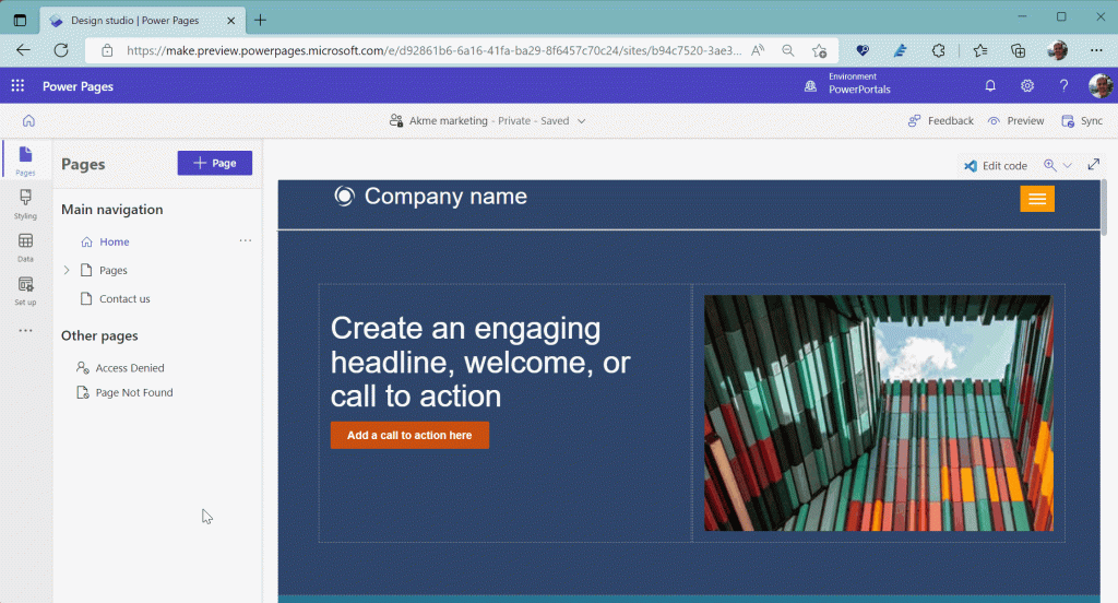 nextstepSpain's tweet image. #MicrosoftPowerPages: Edite el código de Power Pages con Visual Studio Code para web - Edit Power Pages code with Visual Studio Code for web powerpages.microsoft.com/en-us/blog/edi…