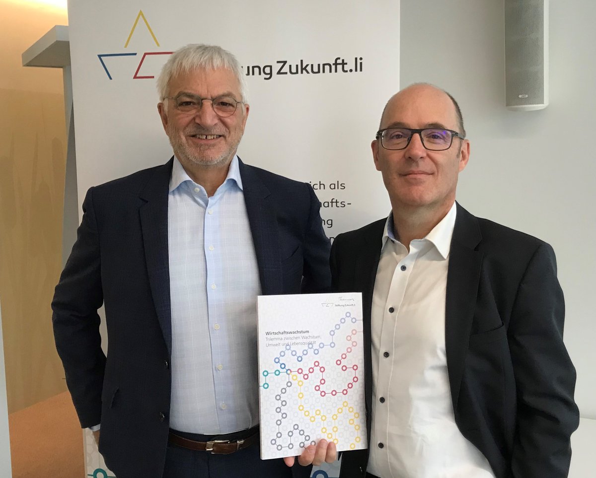 Unsere neuste Studie zum Thema Wirtschaftswachstum ist da. Darin beleuchten wir das "Trilemma" zwischen Wachstum, Umwelt und Lebensqualität. Hier geht es zur Studie: 

stiftungzukunft.li/aktuelles/wirt…

#Wirtschaftswachstum #Liechtenstein