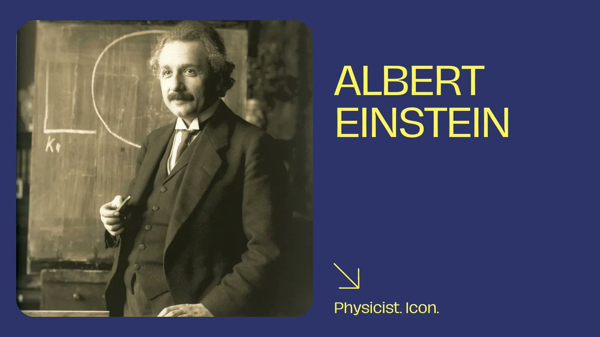 Albert Einstein was a physicist best known for his theory of relativity. His mass–energy equivalence formula E = mc2, which arises from relativity theory, has been dubbed 