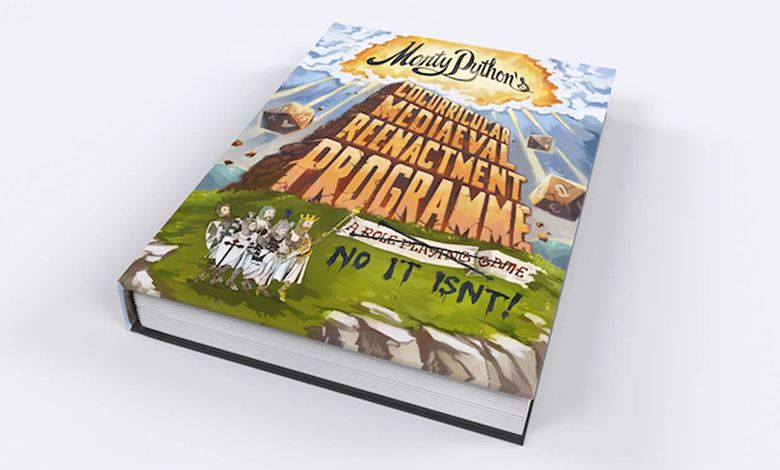 TheGamingGang's tweet photo. Monty Python's Cocurricular Mediaeval Reenactment Programme Laughs Past Kickstarter Goal - https://t.co/gsOL0tTvdT @CrowbarCreative @ExaltedFuneral #MontyPythonRPG #TTRPGs #TabletopGaming https://t.co/WSgDfWnEPe