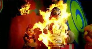This week in UK politics reminds us of when we did the pyro and SFX for the factory opening scene of Charlie and the Chocolate factory. #cantthinkwhy #ukpolitics #fail #GeneralElectionNow #TrussedUp #wtaf #itwasgoingsowell #upinflames #specialeffects #sfx #PYRO <a href="/LedbyDonkey/">Led By Donkeys</a>