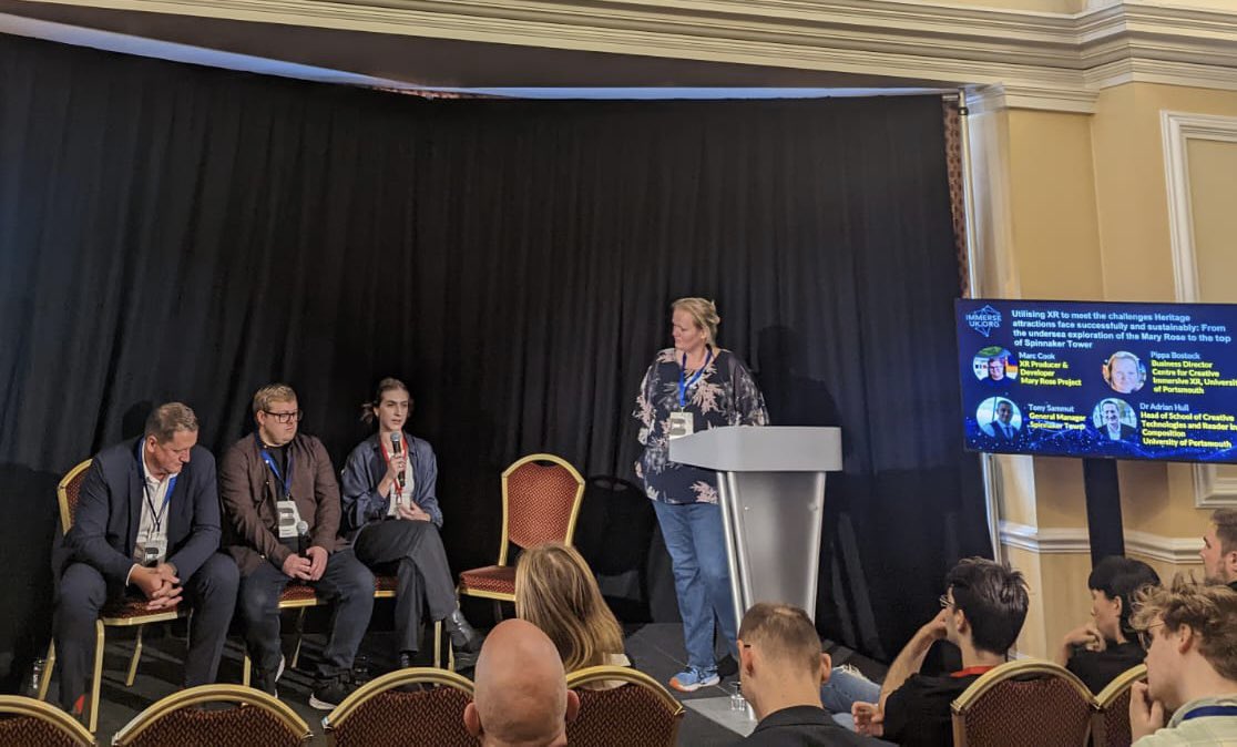 University of Portsmouth CCIXR (@uniportccixr) on Twitter photo Thanks to everyone that came along to our session <a href="/BeyondCnf/">Beyond Conference</a> yesterday! #beyondconf #beyond2022 #xr #heritage Thanks to everyone that came along to our session <a href="/BeyondCnf/">Beyond Conference</a> yesterday! #beyondconf #beyond2022 #xr #heritage