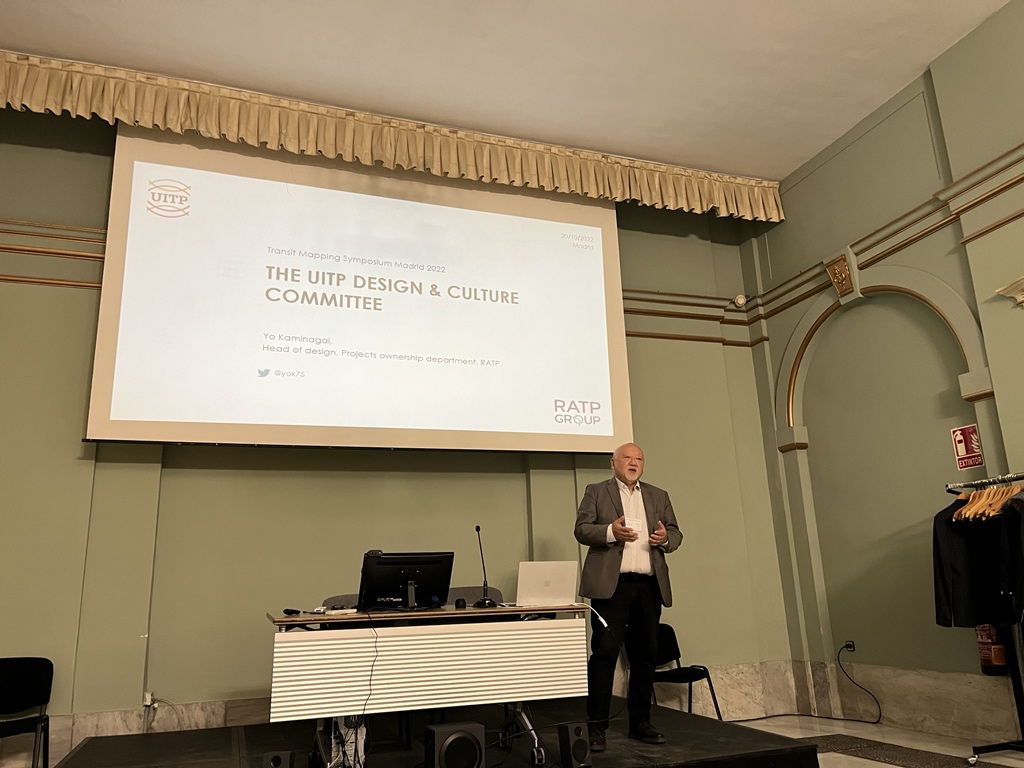 transitmapsympo's tweet photo. After too long, the Symposium is back! Thank you to all of our speakers, including @yok75 , our first speaker! https://t.co/4VbPz82qXw