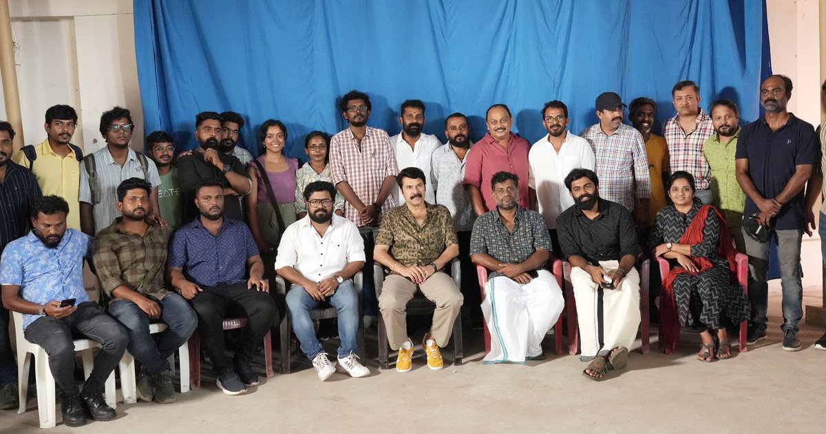 mammukka's tweet photo. .@KaathalTheCore Starts Rolling from Today

@MKampanyOffl @DQsWayfarerFilm @Truthglobalofcl https://t.co/4sn2GZOTGC