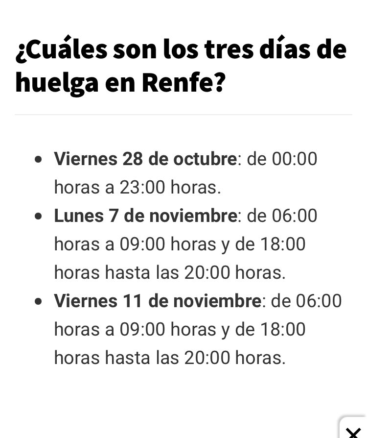 nachopqras's tweet photo. gente que coja el tren cuidado con la nueva huelga de renfe https://t.co/APhg350yyq