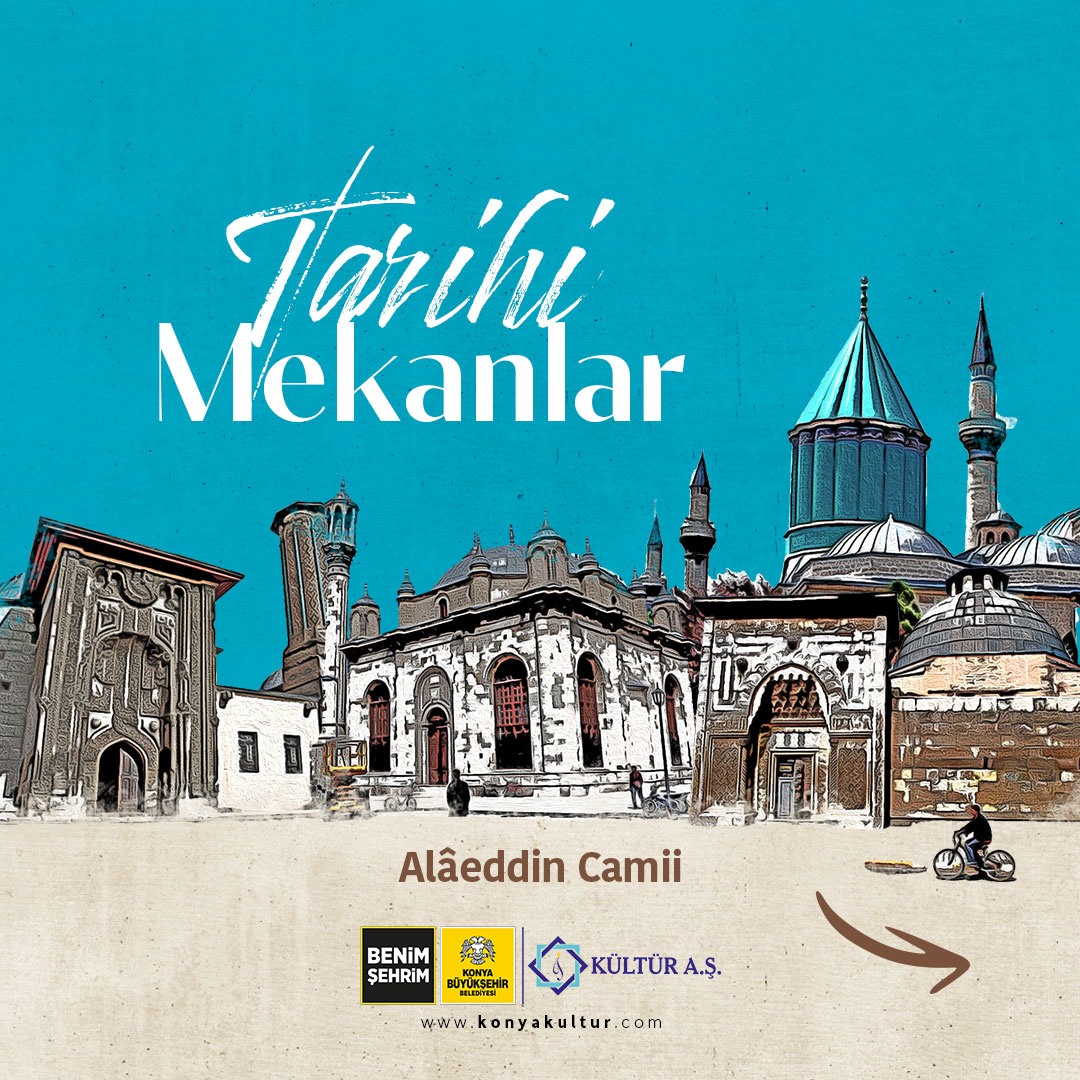 konyakulturas's tweet photo. #Konya | Tarihi Mekânlar
📍Alâeddin Camii
#Tarih #Kültür #Sanat #Gezi #turizm #konyakültüraş #ivriz #alâeddincamii https://t.co/G8uZD8pjk9