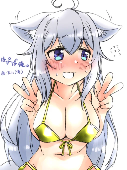 過去のマイクロビキニお誕生日お祝い絵シリーズ 