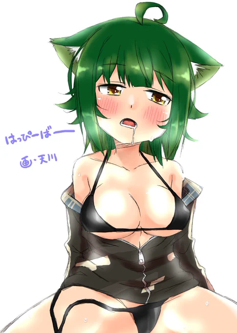 過去のマイクロビキニお誕生日お祝い絵シリーズ 