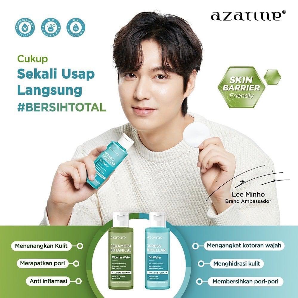 azarinecosmeticofficial latest update 
Your skin barrier friendly makeup remover! 

Ig instagram.com/p/Cj5T9Eryxvb/…

#Azarinecosmetic
#BersihTotal
#AzarineMicellarWater
