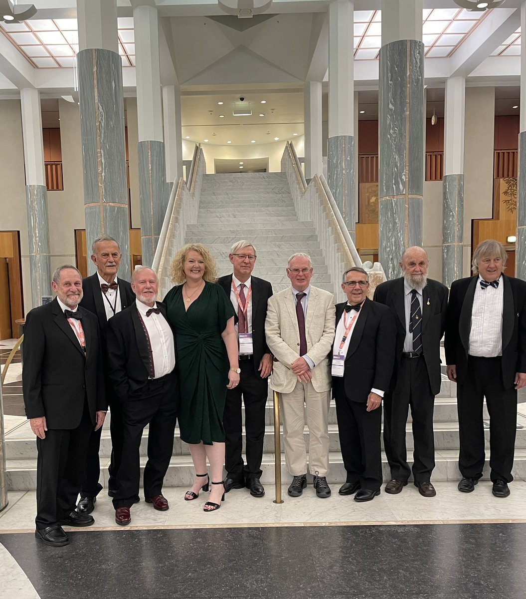 MaritaCowie's tweet image. What a blast to celebrate the first 25 years of @ACRRM with all of our past presidents, life fellows and founding staff #OGs 😎 🥂 🎉 #RG