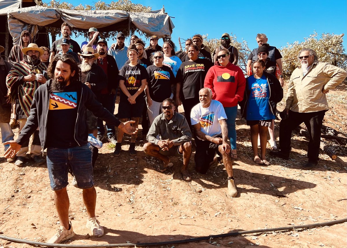 We, as Wangan and Jagalingou Cultural Custodians, condemn @TIAA for investing in Adani while Adani builds its Carmichael coal mine on our ancestral lands without our consent. TIAA’s funding of Adani makes it complicit in Adani’s ongoing violation of our human rights. #TIAABetrays