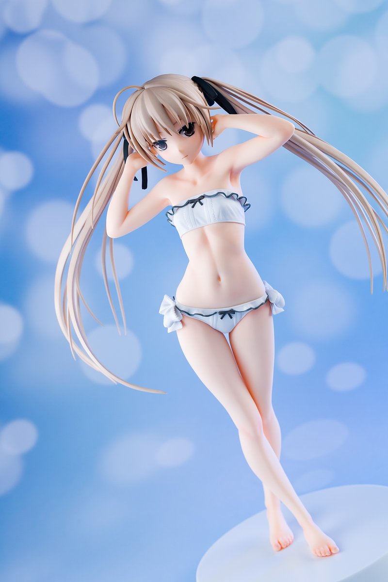 Q-six（@Q_six_hobby）「ヨスガノソラ 春日野穹 水着ver.」フィギュア