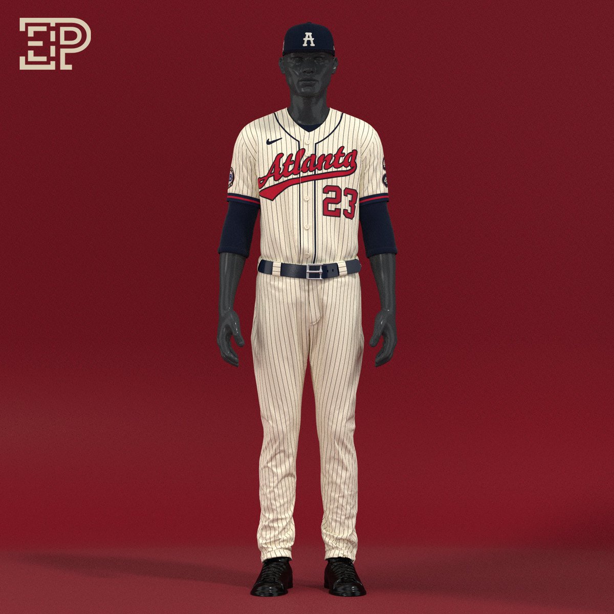 Been working on this for MONTHS. Haven't gotten to post it for one reason or another (my pc not being able to handle the renders) but here it is:

CONCEPT: <a href="/Braves/">Atlanta Braves</a> x <a href="/nikediamond/">Nike Diamond</a> City Connect "Historic" Jersey. More info + angles in thread ⬇️

Like/RT Appreciated!