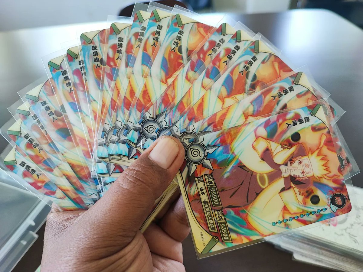 realptc's tweet photo. #นารูโตะ เยอะไปนิด #naruto #narutotcg #narutocard #kayou #konoha https://t.co/x1ygeQuiYW