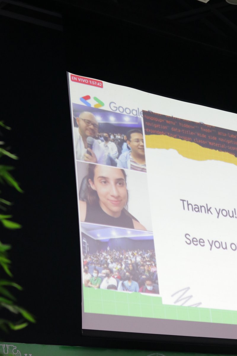 gdgvhsa's tweet photo. #DevFest #DevFest2022 🚀
Conferencia con Mikaeri Ohana desde Brasil 🇧🇷
#explicami en Instagram
#DataScience #DataAnalytics
@googledevs
@GoogleDevExpert
@googledevgroups https://t.co/qpUwlLHDiP