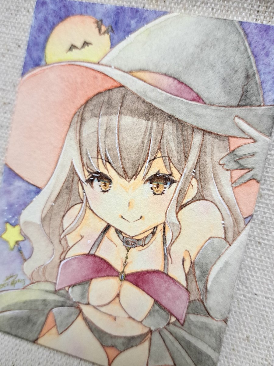 「#COMIC1 FGOミニ色紙持って行きます。前イベントキャラですが…(;'д`」|ささつゆ🦊5/5【COMITIA144】H28b📚5/6【A40】参加のイラスト