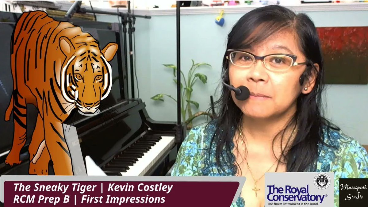 Another fun work that I explored recently. Check out my first impressions of Kevin Costley's The Sneaky Tiger, an RCM Prep B piece: buff.ly/3Mw1KxW #RCM #demowednesday #royalconservatoryofmusic #celebratercm2022 #pianolessons