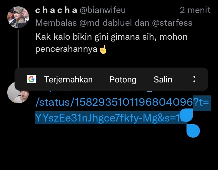 me tweet media