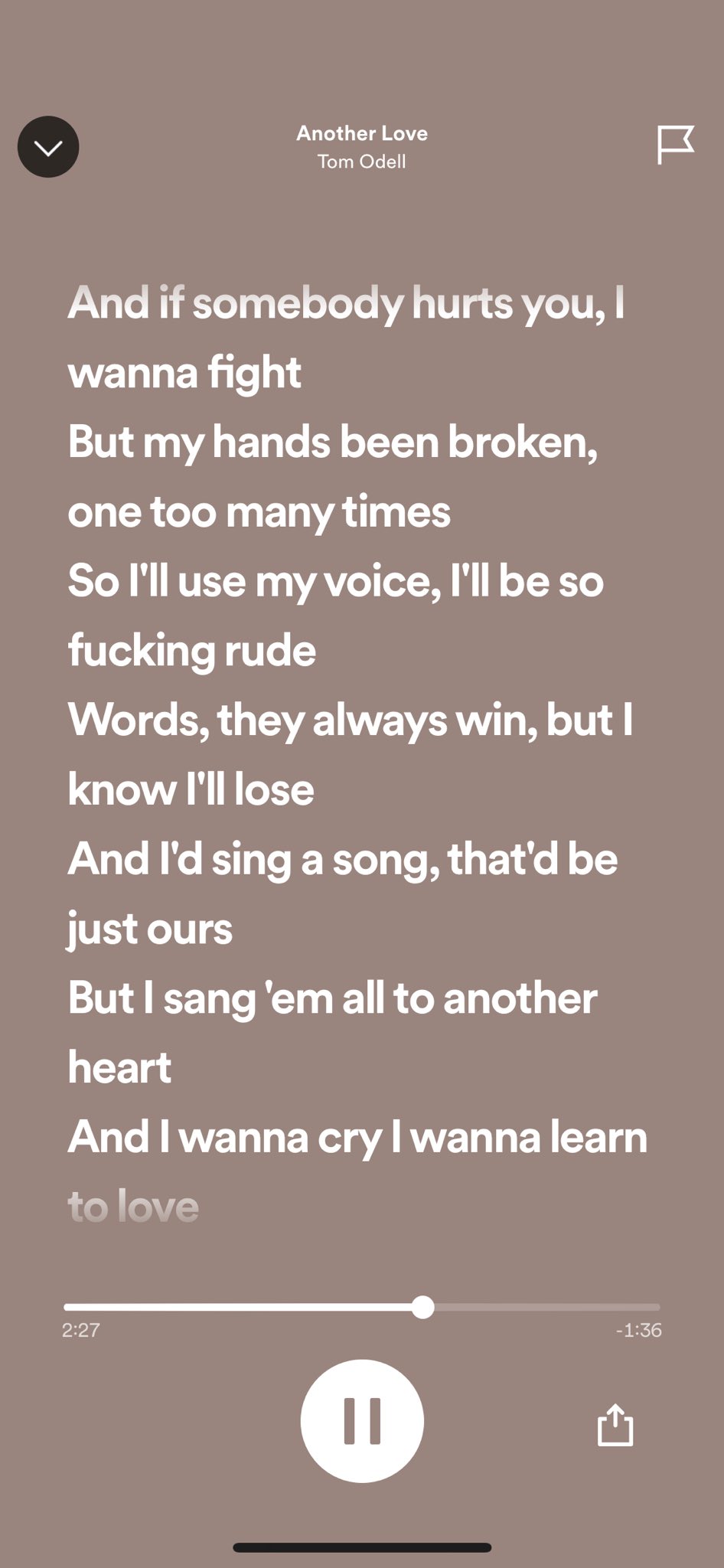 Another Love - song and lyrics by Tom Odell