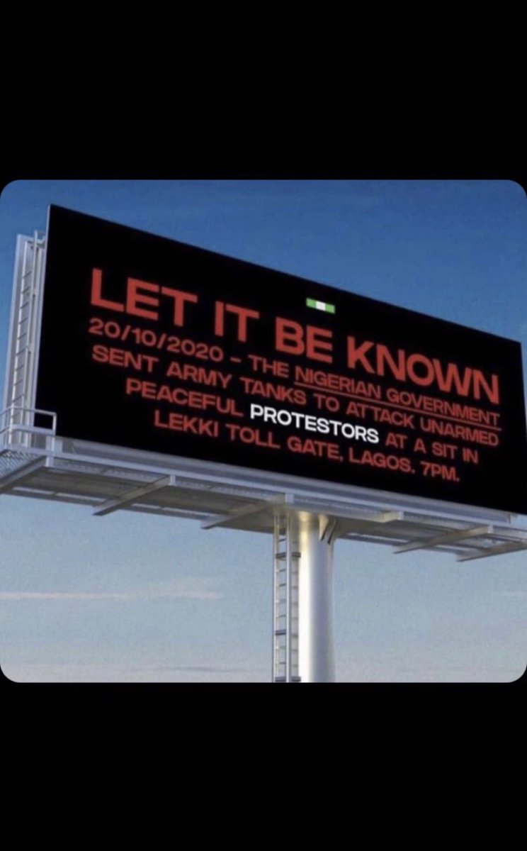 african_mimi's tweet photo. 2 years ago today , innocent lives were lost at the Lekki toll gate, may their souls continue to Rest In Peace 🙏🏾❤️🇳🇬 https://t.co/ZMSjnHAplX