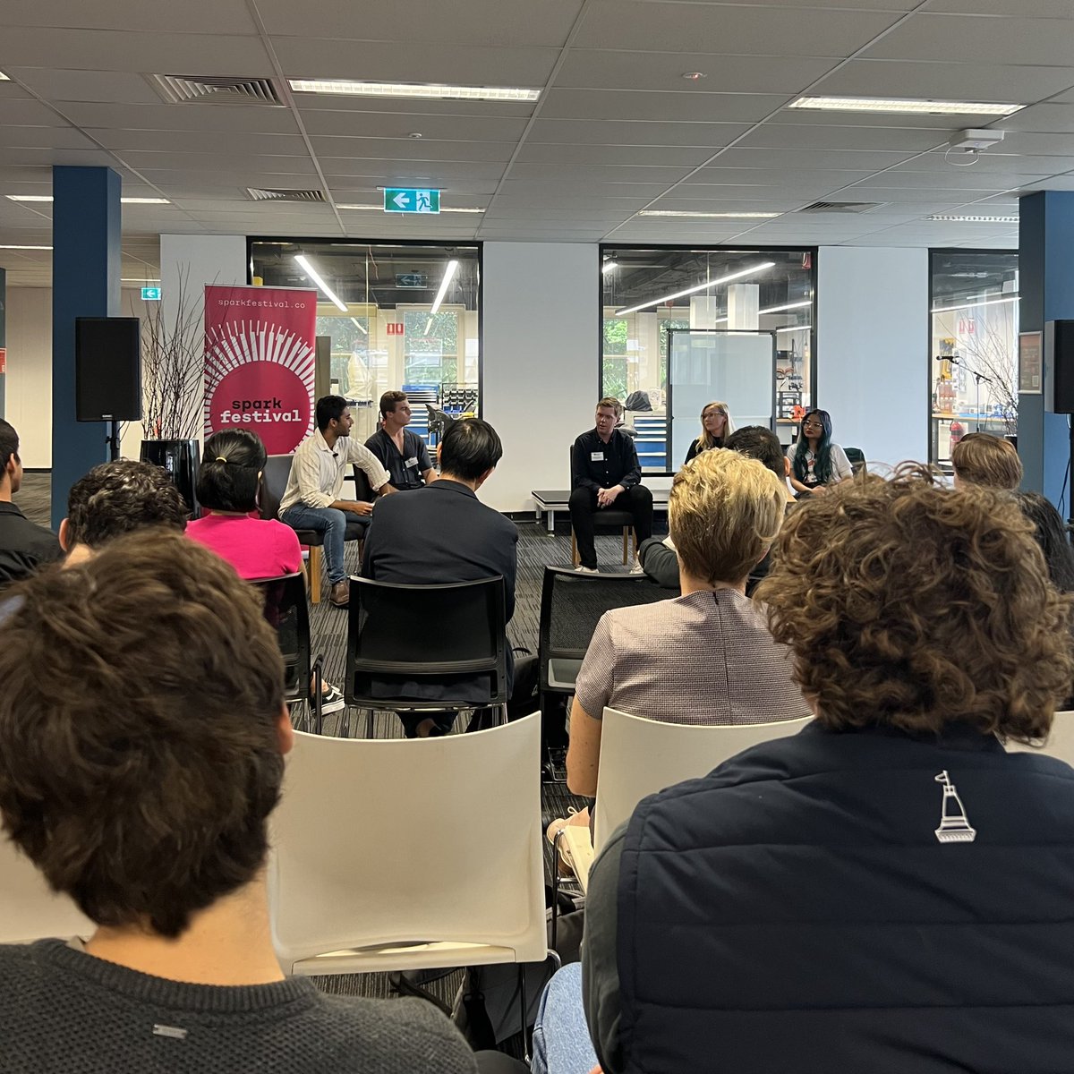 Sydney Knowledge Hub (@sydknowledgehub) on Twitter photo Talking everything #startupculture from Vibe and community connections to diversity and leadership at #sydneyinnovationfestival with Lachlan <a href="/canva/">Canva</a> , Jessica <a href="/Atlassian/">Atlassian</a> and Theodora <a href="/Reddit/">Reddit, Inc.</a> with <a href="/Sachin_and_Adam/">Sachin and Adam</a> Talking everything #startupculture from Vibe and community connections to diversity and leadership at #sydneyinnovationfestival with Lachlan <a href="/canva/">Canva</a> , Jessica <a href="/Atlassian/">Atlassian</a> and Theodora <a href="/Reddit/">Reddit, Inc.</a> with <a href="/Sachin_and_Adam/">Sachin and Adam</a>