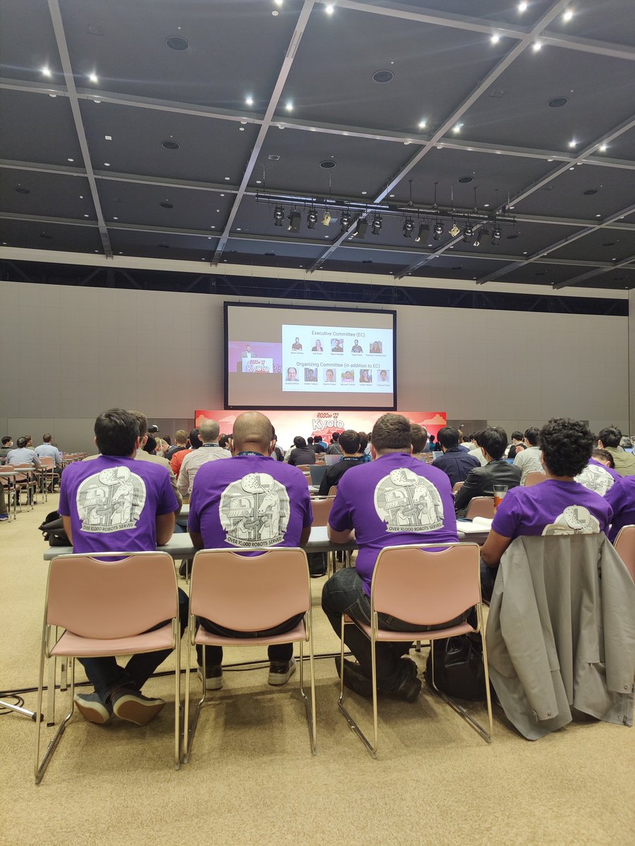 We are here! Some interesting keynotes already! #ROSCon2022 #roscon