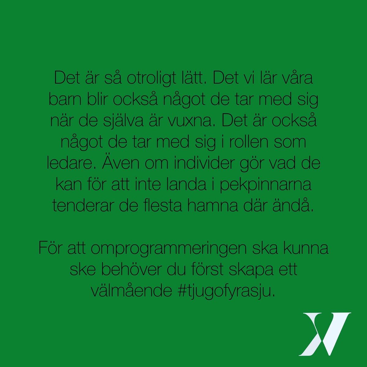 Henaxe's tweet photo. Vi behöver en omprogrammering..

#ledarskap #motivation #tjugofyrasju #engagemang
#jobb #livet #chef #yrke #prestation #träning #glad #ångest #energi #driv #lärare #samtal #jurist #sjuksköterska #hr https://t.co/LeqnxoxAvh