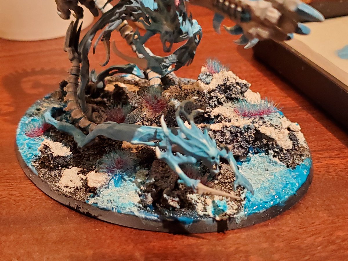 Thoreck88's tweet photo. I think I'll call the base done!
#warhammer #gamesworkshop #truewip #minipainting #nighthaunt #miniturepainting #hobby https://t.co/RzRZJ8J5pP
