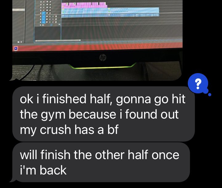 sunnysirl's tweet photo. someone pray for my editor… https://t.co/4QjpFbCF9s