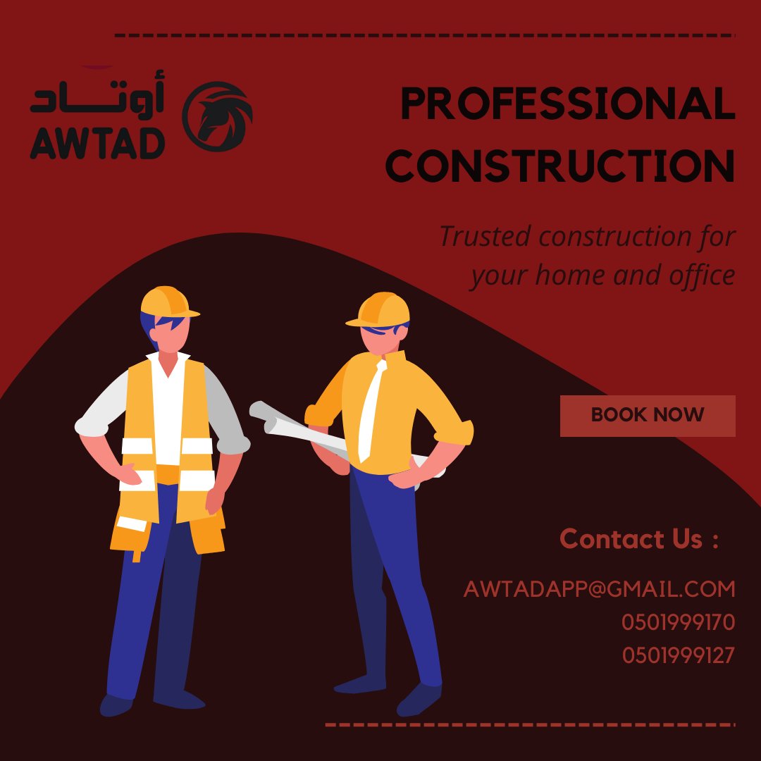 awtadapp's tweet photo. PROFESSIONAL#
CONSTRUCTION#
#awtad https://t.co/Ea3h6dvsJF