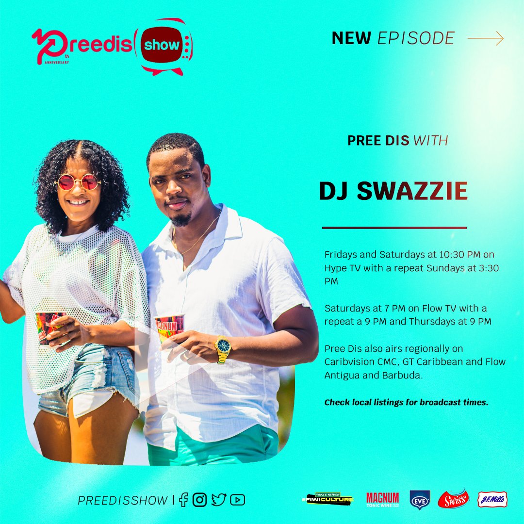 PreeDisShow's tweet photo. He's a banker by profession but he also does double duty as DJ Swazzie as part of Team Weekendz in East Kingston. Hear how he juggles working in corporate Jamaica and being a DJ, and how his interest in music began, in our Mix Masters segment.
#Preedis #preedisshow https://t.co/MQixF1x6Ad