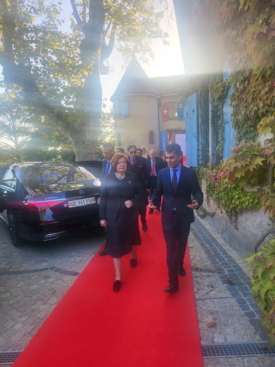 DSangdel's tweet photo. Excellent lecture by former President of Latvia H.E. Vaira Vike-Freiberga, DEFENDING FREEDOM AND DEMOCRACY AS A MATTER OF PRINCIPLE AND FACT

On 8/10/2022, SWISS UMEF University had the honour to receive a visit and a lecture by H.E. https://t.co/ekfSY94IdG