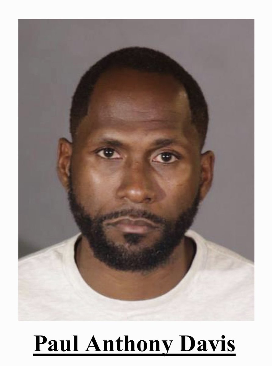 LAPDCARRANZA's tweet photo. In custody! Your #GND Detectives &amp; @USMS_PSWRFTF arrested  Paul Davis for Continuous Sexual Abuse of a Minor.  Davis coaches basketball at a local high school &amp;  is involved in a youth basketball program in the Los Angeles area.  Any information call (424) 259-7094 #LAPD https://t.co/ELdxKGE2xm