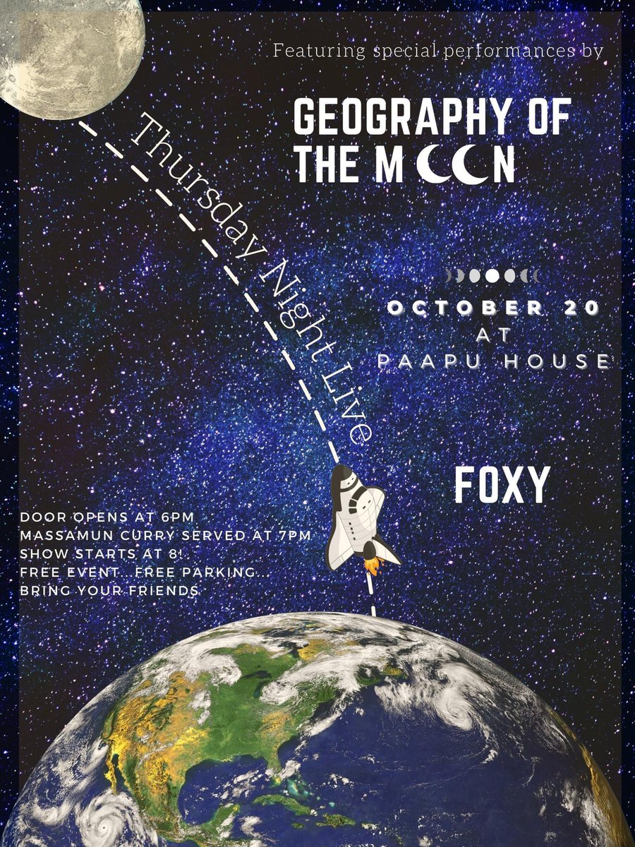 g_o_t_m_'s tweet photo. Today we’re playing a gig at Paapu house in Chiang Mai, Thailand.
#gigsinchiangmai #chiangmai #thailand #geographyofthemoon #thursdaynight #livemusic #postpunk #psychedelicmusic #gotm #nowheretogobuteverywhere https://t.co/oTtIerfTF5