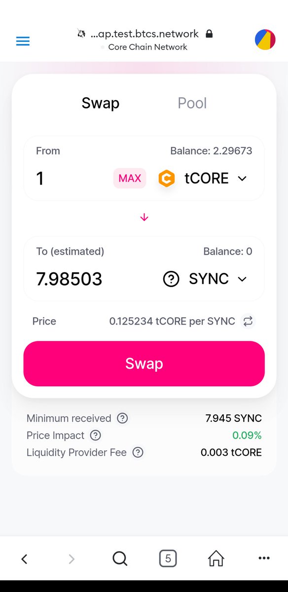 ComeRino's tweet image. #CorePublicChain のecosystemで動くフィンテック企業のDeFi #SyncProtocol 
そのガバナンストークンはCoreテストネットでテスト可能です

1tCORE=7.98503SYNC

総発行量少なめなので、実運用ではもっと高めの評価になりそう

#SYNC