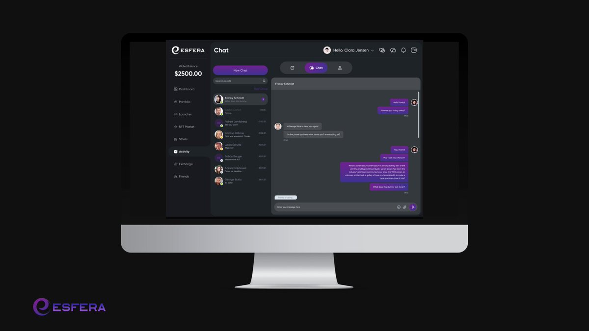 EsferaNetwork's tweet photo. I'm a big fan of dark mode. What do you prefer?
⬛️⬜️
#BlockchainGames #Cryptocurency #Gamefi https://t.co/WCNGv7fF9m
