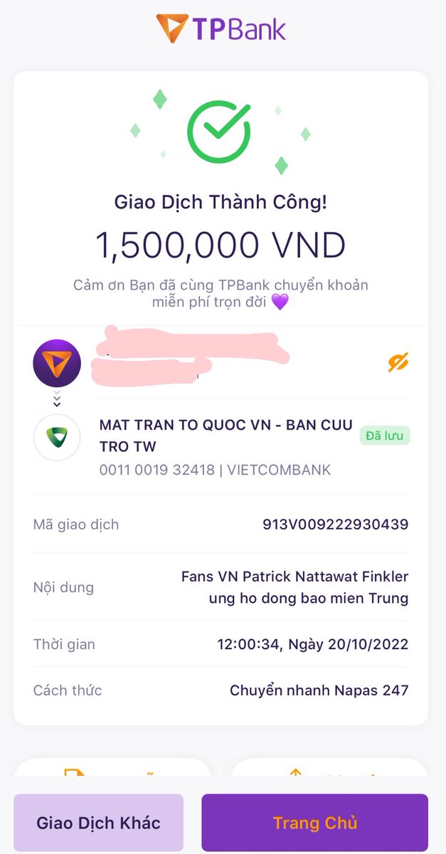 chiruotcuaemPat's tweet photo. Tổng số rt với qrt là 739.530 VND, chúng mình xin được làm tròn lên 1.500.000 VND ạ 💕 cảm ơn mọi người đã tham gia cùng nhaa ạa 🥰

PAIPAI 2010 B-DAY
#Patrick19thBirthday
#แพทริค @patrick_pppat
#Patrick19thChapterProject https://t.co/zXSFszkwKo