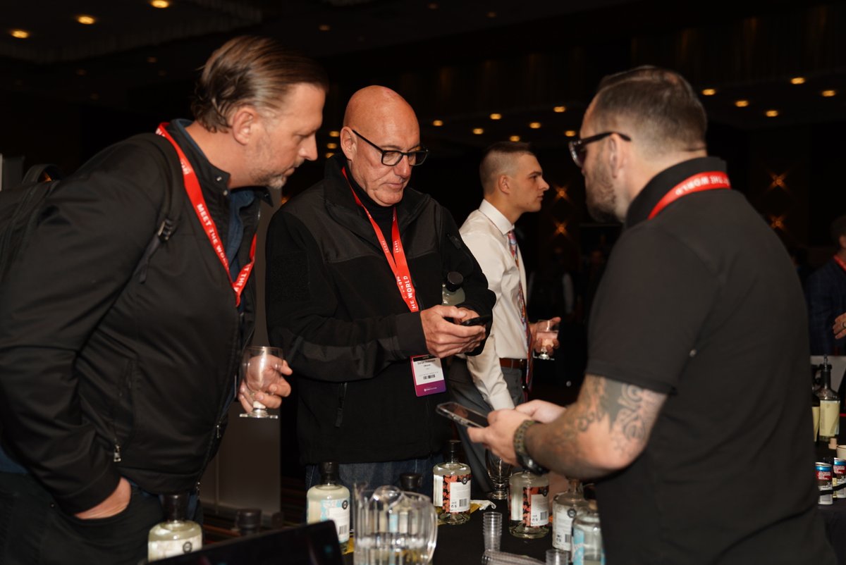 Networking and building connections at USA Trade Tasting 2022.

#usatt #visitors #exhibitors #networking #connections #customers #chicago