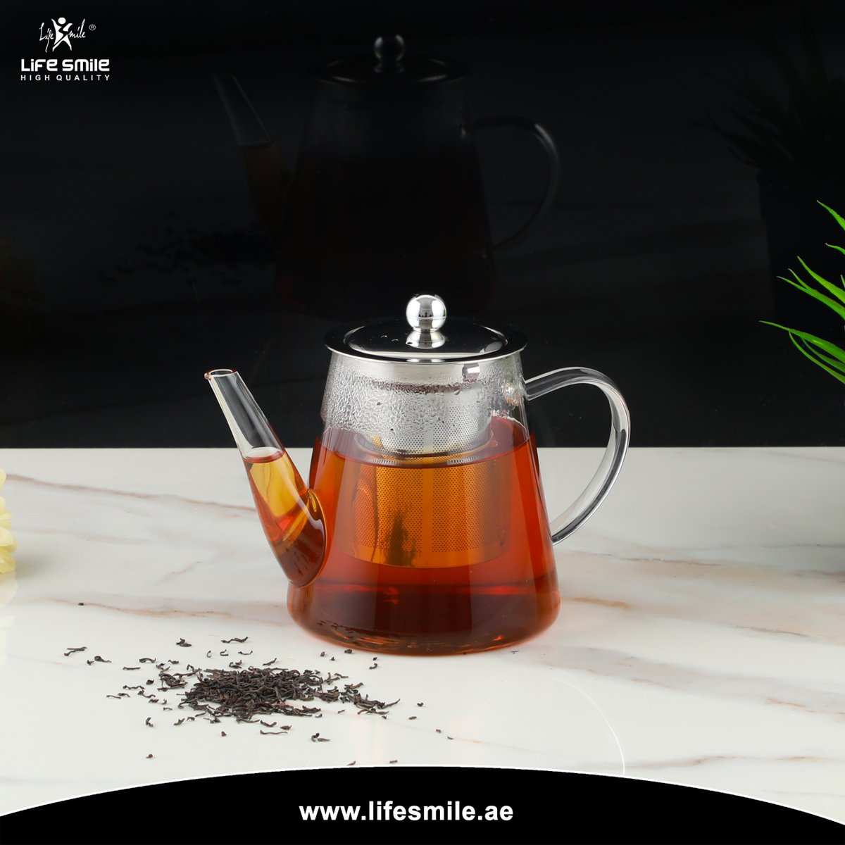 lifesmile_ae's tweet photo. Glass Teapot

https://t.co/HUqLibWr4w

Capacity: 800ML

"Available on the Lifesmile website, Amazon, Noon, Carrefour, Danube, and Dubai Store.
Use SMILE10 coupon code while making purchases on the Lifesmile website to get 10% off." https://t.co/AvEZ2Bu76H