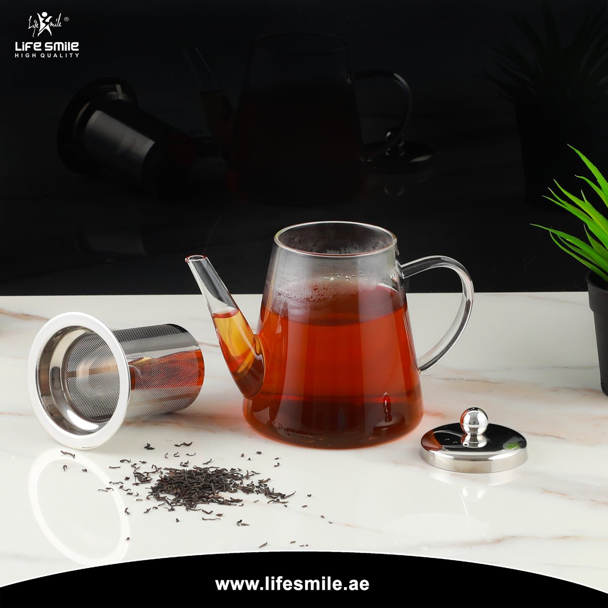 lifesmile_ae's tweet photo. Glass Teapot

https://t.co/HUqLibWr4w

Capacity: 800ML

"Available on the Lifesmile website, Amazon, Noon, Carrefour, Danube, and Dubai Store.
Use SMILE10 coupon code while making purchases on the Lifesmile website to get 10% off." https://t.co/AvEZ2Bu76H